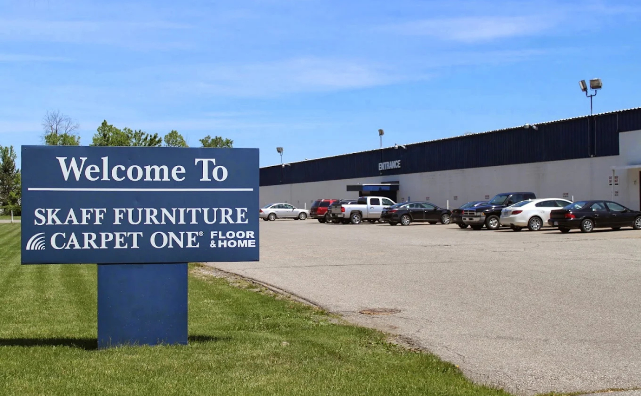 Skaff Furniture Carpet One sign