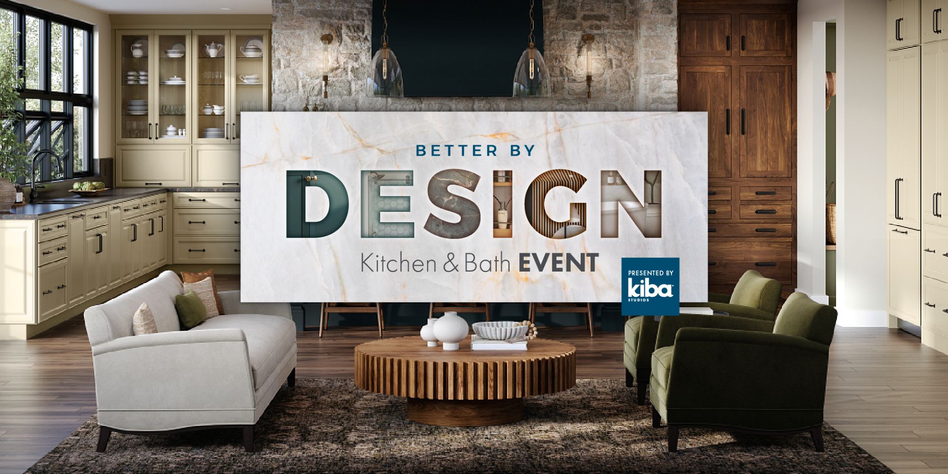 Kiba Design Studio is your kitchen & bath store within our Flint store